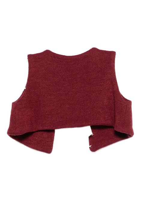 Gilet con fiocco LA STUPENDERIA | 1TCGL22.M16